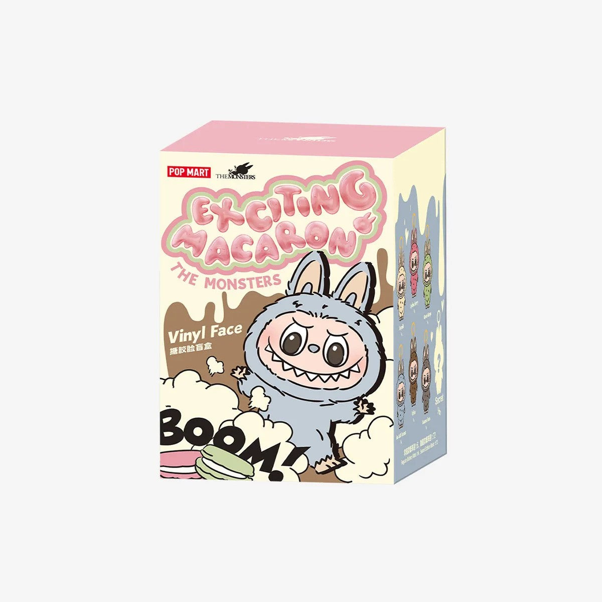 Pop Mart Labubu The Monsters Tasty Macarons Vinyl Face Sealed Box
