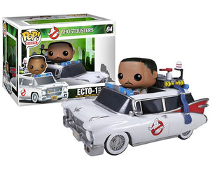 Funko Pop Rides Ghostbusters "ECTO-1 with Winston Zeddemore" #04 Mint