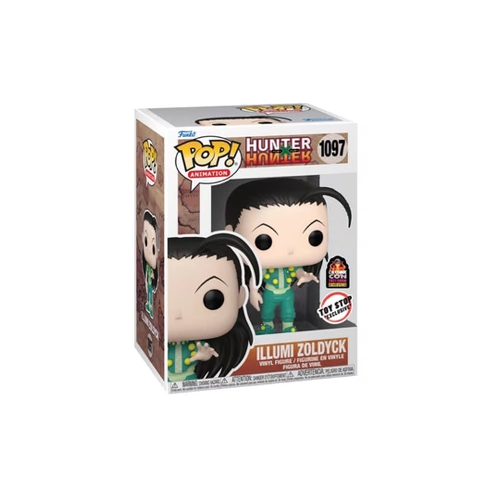 Funko Pop! Hunter x Hunter Illumi Zoldyck L.A. Comic Con Toy Stop Exclusive #1097