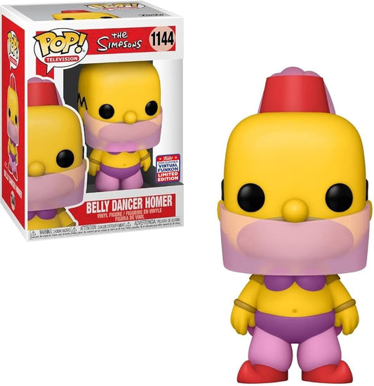 Funko Pop! The Simpsons Belly Dancer Homer Convention Exclusive #1144 (Barcelona Pop 34)