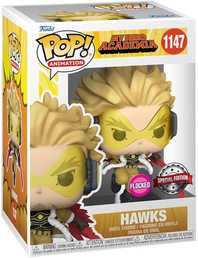 Funko Pop! My Hero Academia Hawks Flocked Special Edition #1147