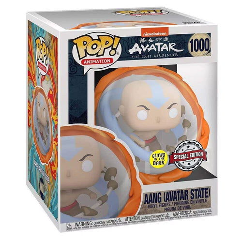 Funko Pop! Avatar Aang (Avatar State) GITD Special Edition #1000