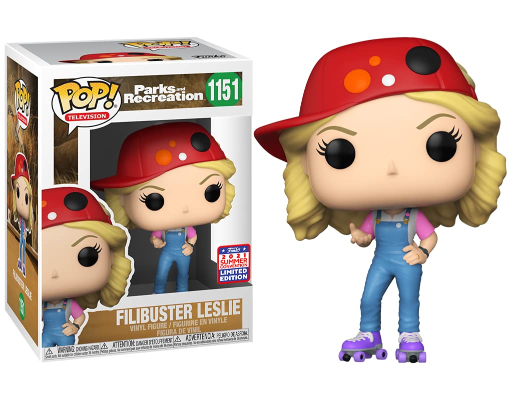 Funko Pop! Parks and Recreation Filibuster Leslie Convention Exclusive #1151 (Barcelona Pop 41)