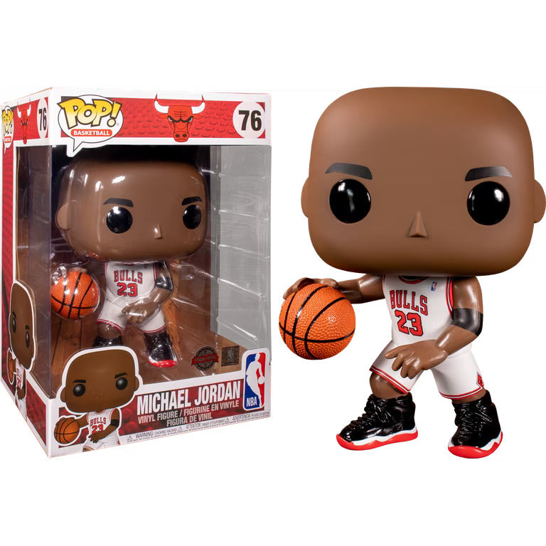 Funko Pop! NBA Bulls White Jersey Michael Jordan 10