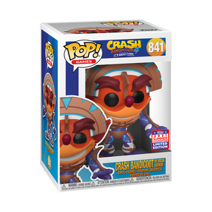 Funko Pop! Crash Bandicoot in Mask Armor Convention Exclusive #841 (Barcelona Pop 55)