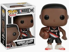 Funko Pop! NBA Portland Trailblazers Damian Lillard Pop Life First Edition #30