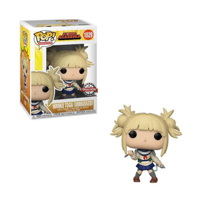 Funko Pop! My Hero Academia Himiko Toga (Unmasked) Special Edition #1029