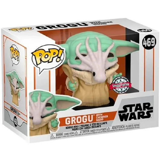 Funko Pop! Star Wars Grogu with Chowder Squid Special Edition #469