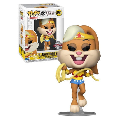 Funko Pop! Looney Tunes Lola Bunny as Wonder Woman Special Edition #890