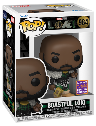 Funko Pop! Loki Boastful Loki Convention Exclusive (Stockholm Pop 3)