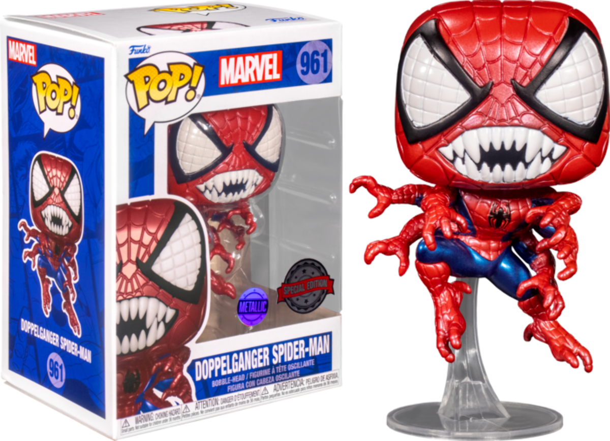 Funko Pop! Marvel Doppelganger Spider-Man Metallic Special Edition #961