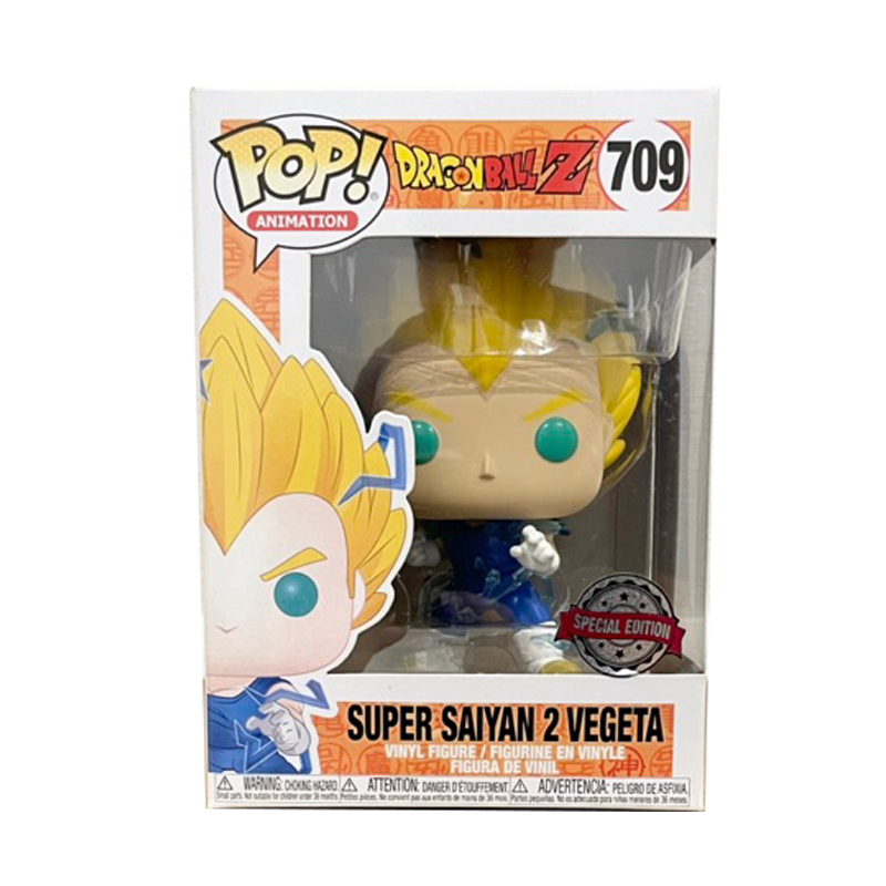 Funko Pop! Dragon Ball Z Super Saiyan 2 Vegeta Special Edition #709