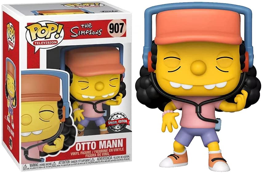 Funko Pop! The Simpsons Otto Mann Special Edition