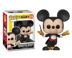 Funko Pop Mickey Mouse 90th Anniversary "Conductor Mickey" #428 Mint