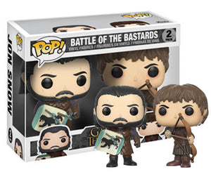 Funko Pop Game of Thrones "Battle of the Bastards" 2-Pack Mint