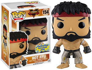 Funko Pop Street Fighter "Hot Ryu" #91 Convention Exclusive Mint