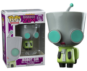 Funko Pop Nickelodeon Invader Zim "Robot Gir" #276 Vaulted Mint