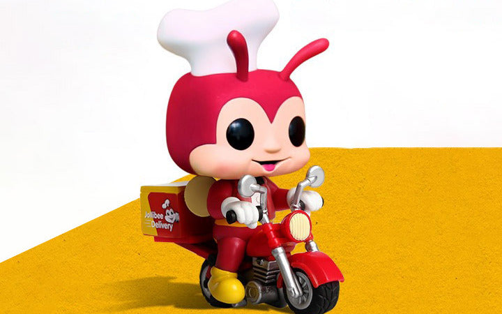 Funko AD Icon Pop Rides JOLLIBEE on Delivery Bike #90 Exclusive IN STOCK