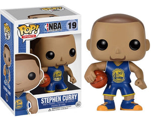 Funko Pop NBA "Stephen Curry" Blue Away #19 Vaulted Mint