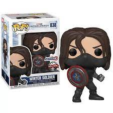 Funko Pop Captain America Winter Soldier Year Of The Shield Special Edition