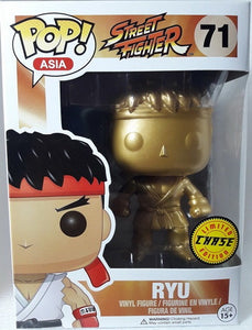 Funko Pop Asia Street Fighter "Ryu" GOLD Chase