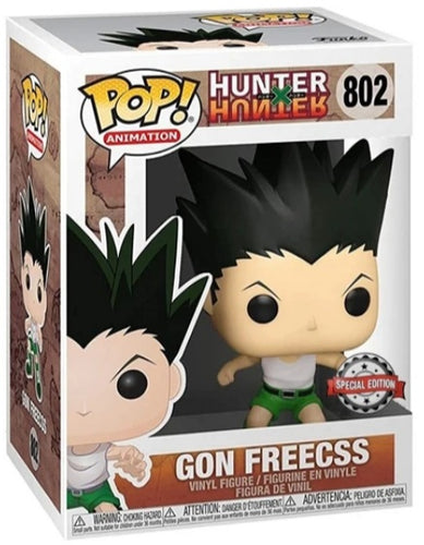 Funko Pop Hunter X Hunter Gon Freecss Special Edition Sticker (Hot Topic) In Stock