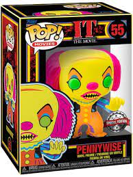 Funko Pop IT The Movie Pennywise Blacklight Special Edition