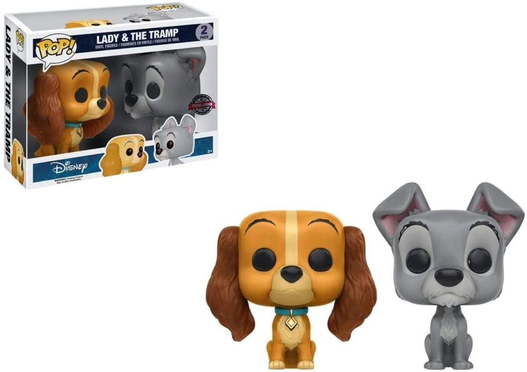 POP! Funko Disney Lady & The Tramp Two Pack (Special Edition Exclusive)