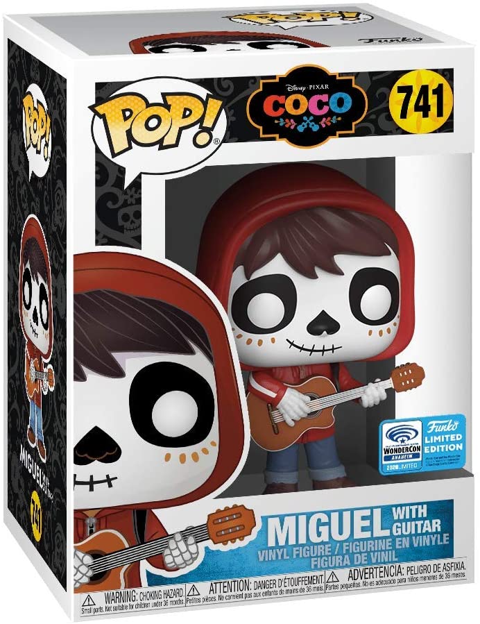 Funko POP Movies Coco Miguel with Guitar Wonder Con Shared Exclusive