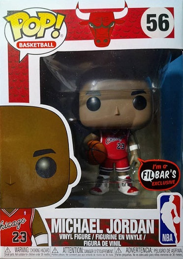 ~SDCC Sale Week~ Funko NBA Pop Michael Jordan Red Rookie Jersey Filbar's Exclusive