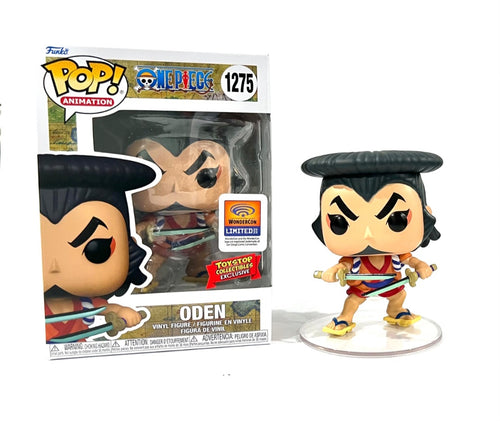 Funko Pop! One Piece Oden #1275 Toystop WonderCon Stickered Exclusive with Protector
