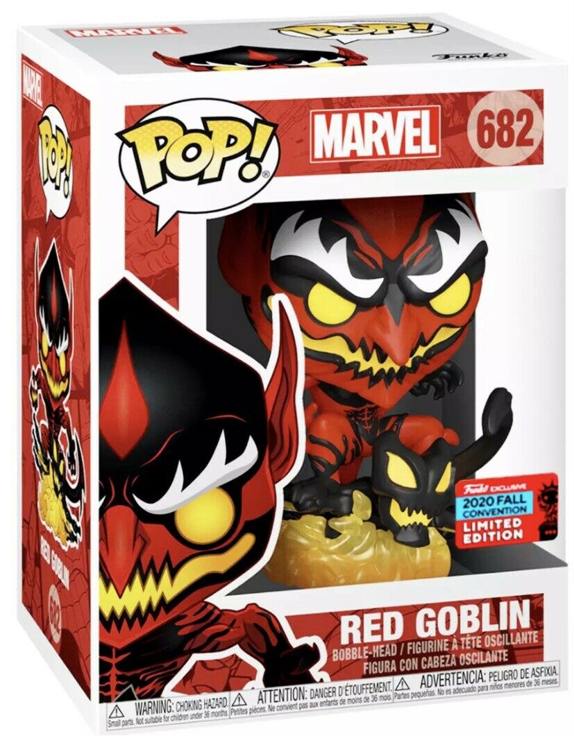 Funko POP Marvel Red Goblin #682 NYCC Shared Exclusive