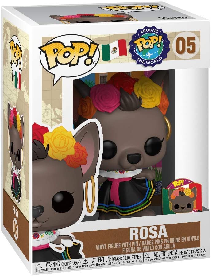 Funko POP! Rosa #05 Pop Around the World Mexico with Pin Sorter Box