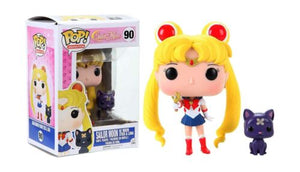 Funko POP! Animation Sailor Moon with Moon Stick & Luna SPECIAL EDITION EXCLUSIVE