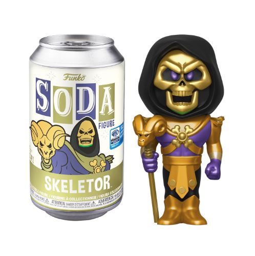 Funko Pop Soda Can Disco Skeletor Wonder Con Exclusive Sealed