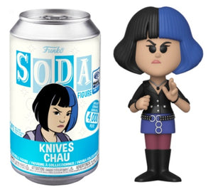 Funko Pop Soda Can Knives Chau Wonder Con Exclusive Sealed
