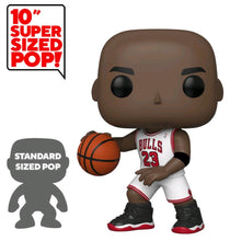 Funko Pop NBA Bulls Michael Jordan White Jersey Special Edition Sticker 10" Pop! Vinyl